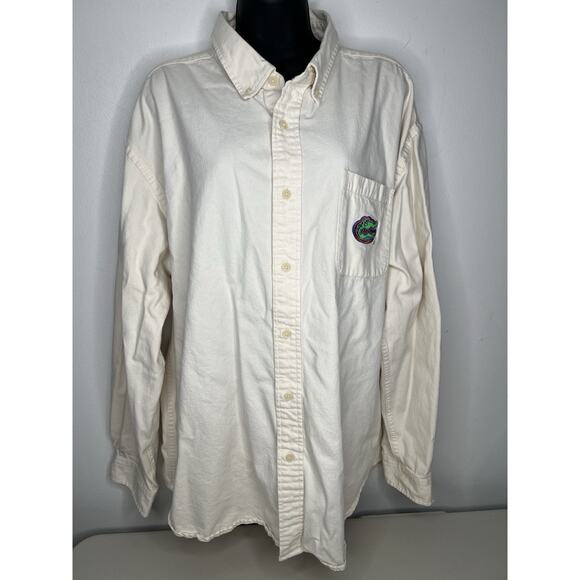 Florida Gators Shirt Long Sleeve Button Front Boca Classics Men’s Size XXL - Picture 1 of 11
